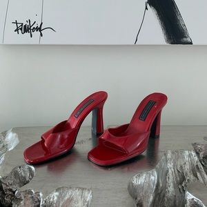 Vintage 90s Jennifer Moore Mule Sandals